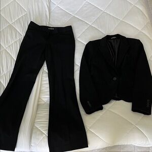 Express Black Blazer and Pants Set